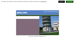 Desktop Screenshot of pisa.com