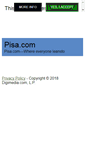 Mobile Screenshot of pisa.com
