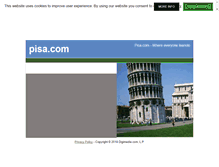 Tablet Screenshot of pisa.com