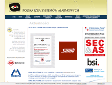 Tablet Screenshot of pisa.org.pl